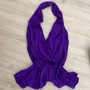 Parker Purple Peplum